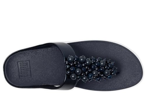 Image of FitFlop Fino Bauble-Bead Toe-Post Sandals