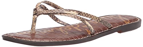 Sam Edelman Women's Gerianne Flip-Flop, Wheat Multi, 8 #TOP18
