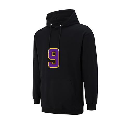 Men's Football Cotton Fleece Hoodie-Brushed Soft US Sizing, Kangaroo Pocket for Sports&Casual2