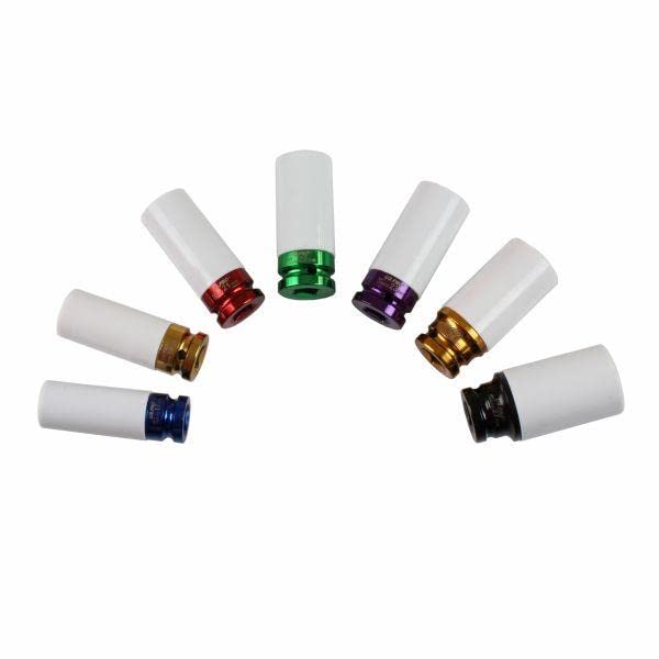 US PRO Narzędzia 7 szt. 1/2" DR głębokie gniazda udarowe ze stopu 17-27 mm 3838