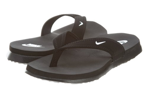 Nike Black South Beach Flip-Flops - Women