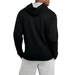 Champion Men's Powerblend Fleece Hoodie Sweatshirt with Script Logo (Regular and Big & Tall) - Image 2