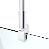 Shower Door Glass Support Bar,Wall to Glass Support arm for Fixing Frameless Shower Glass Panels,Sui