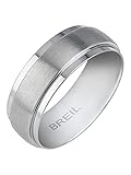 Anillo medida 25 Joya Breil colección JOINT, anillo de hombre de acero color plata talla 25 - TJ3031