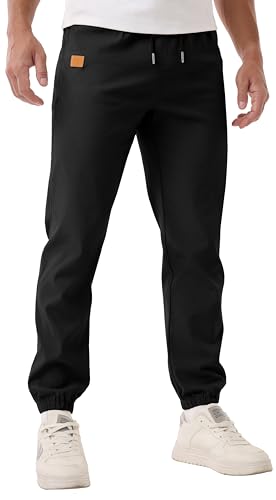 Sailwind Men's Casual Joggers Pants Drawstring Outdoor Chino Cargo Pants Twill Jogging Sweatpants Hiking2