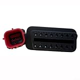 Cabo de diagnóstico de motocicleta de 6 pinos compatível com e Haojue, adaptador OBD para ferramenta de scanner nacional para quarta linha, para fiação durável para fácil solução de problemas e