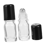 Bouteilles d'huiles essentielles - ces petites bouteilles en verre conviennent à la distribution de vos diverses huiles essentielles, huiles de massage, lotions, mélanges d'échantillons DIY ou , bouteilles en verre transparent