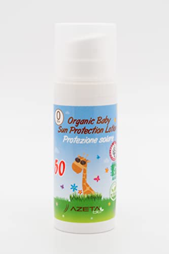 Protección Solar para Bebés y Niños - AZETA bio Crema de Protección Solar | Protección Solar Orgánica Niño Niña