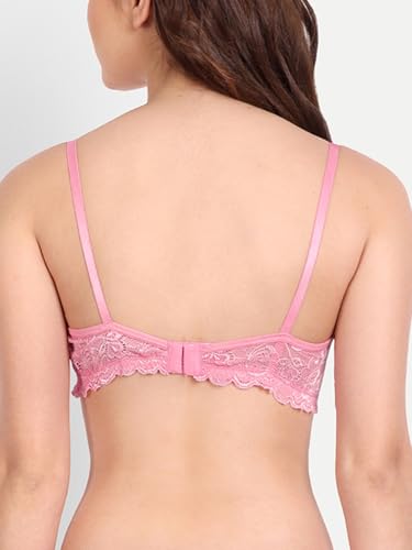 Image of FIMS - Fashion is my style Women Lace Padded Bra Lightly Pad Full Coverage