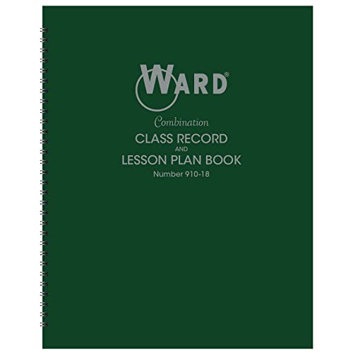 Carnet de notes combiné Ward 91018 avec planificateur de 9-10 semaines