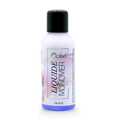 Ocibel France - Liquide Acrylique Monomer - 100 ml - pour Manucure, Faux Ongles et Nail Art