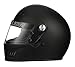 Conquer Snell SA2020 Approved Full Face Auto Racing Race Car Helmet - Adult | Men | Women | Youth - Black or White (Black, X-Large)