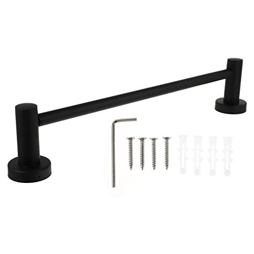 HOMSFOU Barra Ajustable Inoxidable Colgador De Toallas para Baño y Perforación Diseño Minimalista