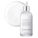 TOSOWOONG Hyaluronic Acid Ampoule, Hydrating Glow and Skin Barrier Protection, Anti-Aging Face Serum for Dry Skin, Korean Skincare Beauty Products, 100ml, 3.38 fl. oz.