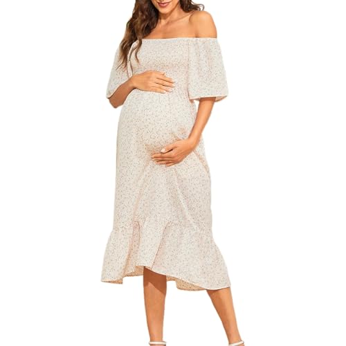 Robe shooting photo grossesse pour fête et événement chic d'été