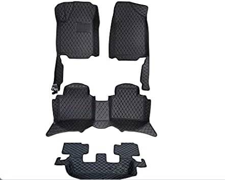 Miniatura 4 de Alfombrillas personalizadas 1997-2024 compatibles con automóviles, SUV, sedán, híbridos, cupés, hatchbacks, alfombrillas transportables (amarillo)