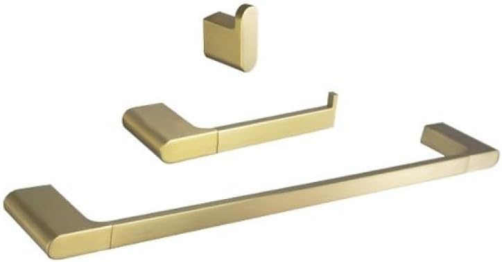 Stainless Steel Brushed Gold Towel Ring Rack Rod Holder Brush Paper Holder Glass Cup Dish Holder Bathrobe Hanging Clothes Hook,Single Robe Hook