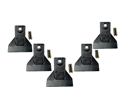 Teeth X156XF 7102097 5pk, 7102097 Flares Dirt Teeth 6737326 Pins Fits for Bucket Teeth X156XF 23PN (Teeth X156XF 7102097 5pk New)