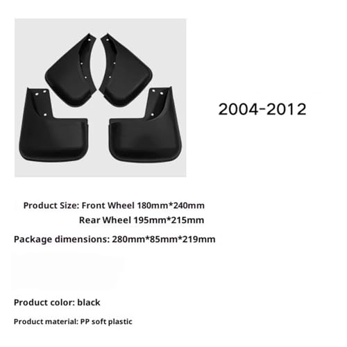 Guardabarros VW Santana 2004-2012 delanteros y traseros 2