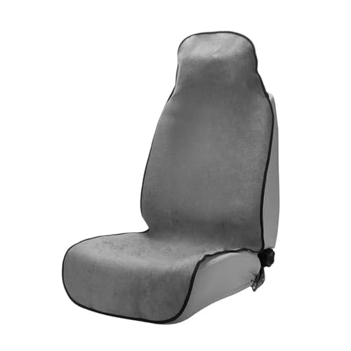 CAIDIS Sitzbezüge Auto Autositzbezug Für Wanderer, Universelle Passform, Rutschfester Schalensitz Schonbezüge(Gray)