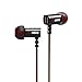 Produktbild Bascar In Ear Kopfhörer, Wired Ohrhörer Noise Cancelling Ohrhörer In-Ear Bass Stereo Headset für iPhone, Android Smartphones (Schwarz)