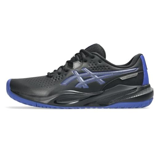 Asics Tênis masculino Gel-Challenger 15, Preto/cobalto escuro, 42