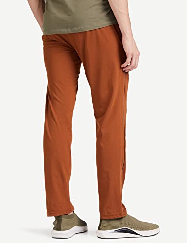 Image of Cazibe Men's Athletic Fit Track Pant (CZ11120-Mustard-L Mustard L)