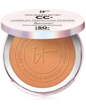 Your Skin But Better CC+ Airbrush Perfecting Powder Illumination SPF 50+ Rich