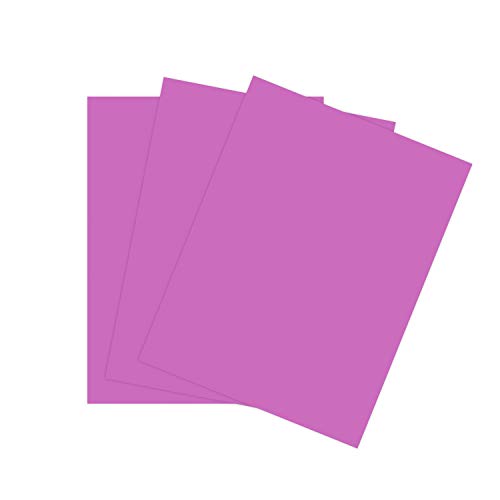 Cardstock Paper for Arts Crafts and Scrapbooking by The Stamps of Life - Razzleberry Purple 8.5