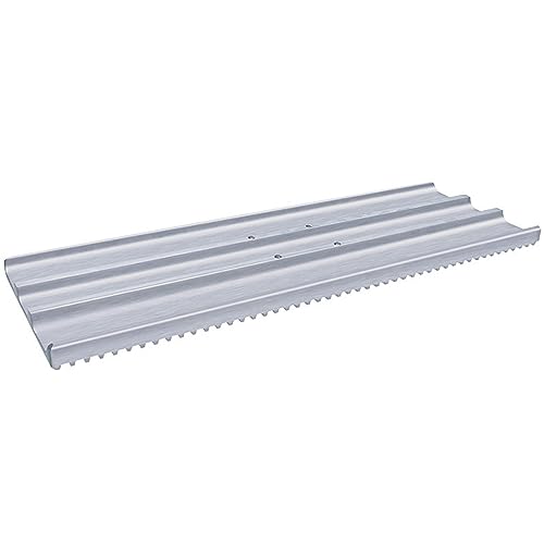 Alisadora Marshalltown de ranuras múltiples, separación de 19 mm, magnesio, dimensiones: 914x203 mm