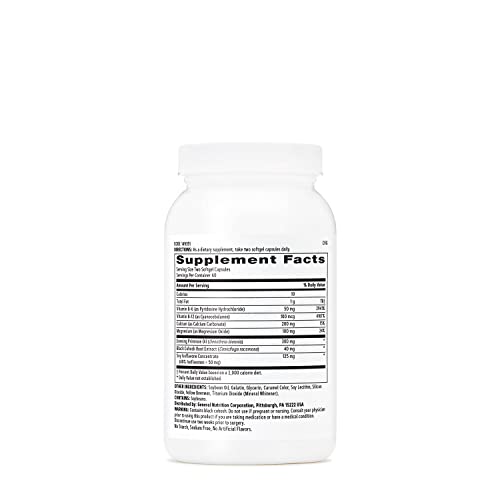 Gnc Women's Phytoestrogen Formula | Supports Hormone And Mood Balance Plus Increased Energy | Targeted Relief For Menopause Symptoms | Daily Supplement | 120 Softgels #TOP1