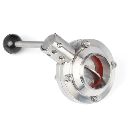 Vanne papillon 45mm acier inox 316L vanne de débit - 3