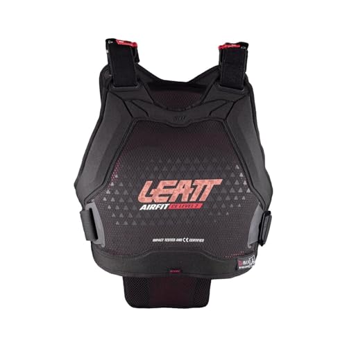 Protection poitrine femme Leatt AirFit Evo gilet pare-pierres noir S M