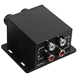 Rca-lautstärkeregler: der universelle rca-bassregler für den autoverstärker ist ein muss für die aufrüstung ihres auto-audiosystems und die steuerung des verstärkers.