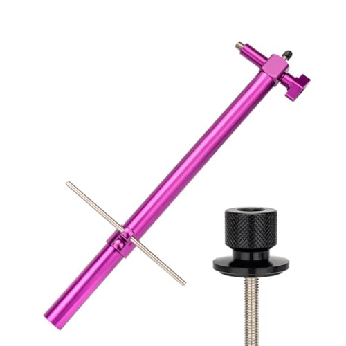 Outil d'alignement de levier de contrôle double commande violet pour guidon de vélo route - 2