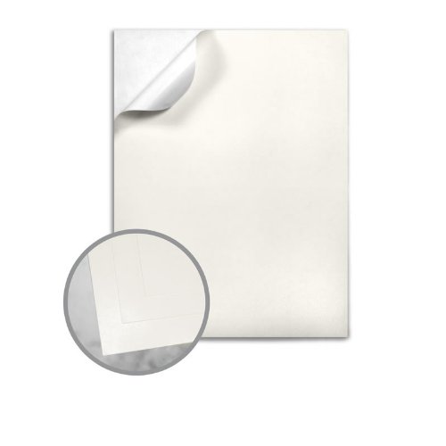 Starliner Digital White Labels - 8 1/2 x 11 Full Sheet 9.6 mils 100 per Package