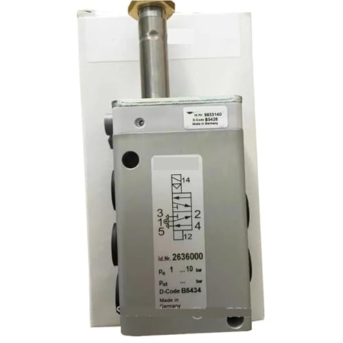 Électrovanne 2636000 pièce de rechange hydraulique pour circuit d'eau