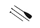 Bravo Stand-Up-Paddel Fiberglas, einstellbar von 170 bis 215 cm