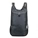Outdoor Packable Backpack 20L Lightweight Foldable Camping Backpack with Breathable Mesh Shoulder Straps for Hiking Travel, Water Resistant Polyester Fabric, Compact Travel(Grey)