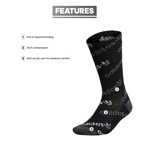 adidas Originals Men's Originals Forum Repeat Single Crew2