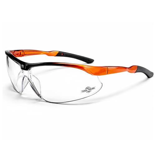 Gafas De Seguridad ToolFreak Agent Con Protección UVA Para Hombres Y Mujeres (Agent - Transparente)