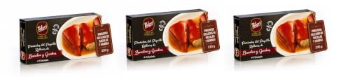 POLGRI Pimientos del Piquillo Rellenos de Bacacalo y Gambas 3 Latas 220 g
