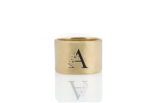 Bague initiales gravées or le cadeau pour elle idéal et inoubliable