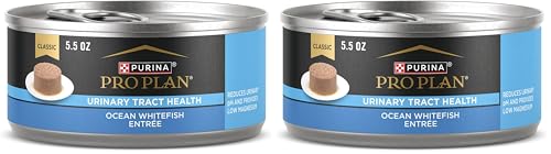 Purina Pro Plan Urinary Tract Cat Food Wet Pate,Urinary Tract Health Ocean Whitefish Entree - 5.5 oz. Cans,(Pack of 48) - image 1
