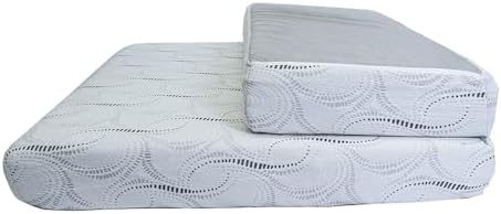 Cozyway 1/3 Bifold RV Short Queen Mattress - 8 Inch Memory Foam, Perfect for RVs and Campers, Queen Short Mattress Alternative