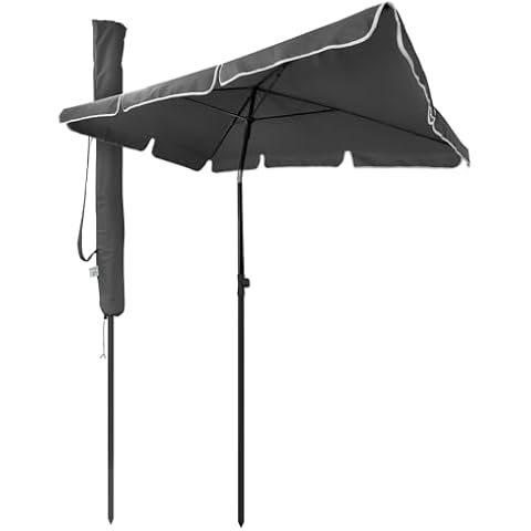 VOUNOT Rectangular Tilt Garden Parasol Cover