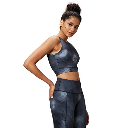 Image of Silvertraq Women's Padded Cross Back Crop Top