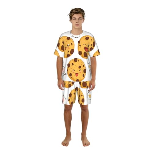 Vêtements de détente à manches courtes homme pour dimanches cocooning