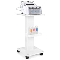 bimiti Kosmetikwagen mit Rollen ABS Salonwagen 67×34×37.5cm Tragbar Beauty Salon Trolley, Kosmetikwagen Salon SPA Rollwagen für Schönheitsinstrument