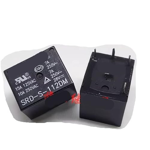 Relais SRD-S-112DM à haute conductivité pour isolation électrique stable lot de 10